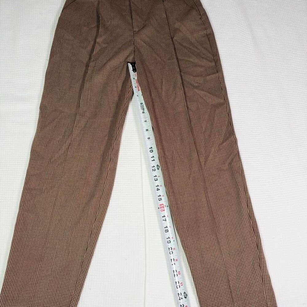 Zara Women's Brown and Tan Trousers